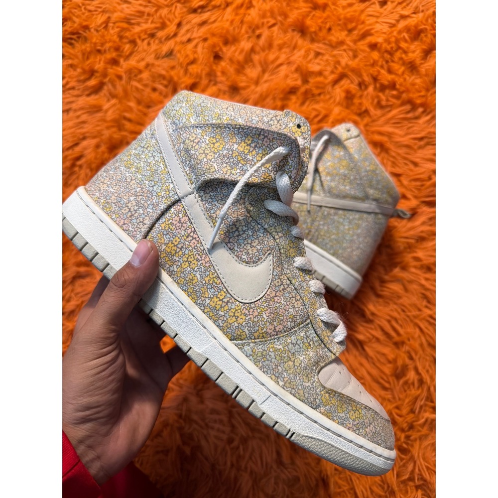 Nike Dunk High Premium Liberty Floral Sail 2011 Mens 11.5 324695-101